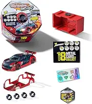 Majorette Tune Ups Series 2 Chrome Effect Metal Toy Car with 7 Surprises 1 of 18 Collectible Cars in Surprise Pack Includes Tuning Accessories, Collecting Box and Sticker