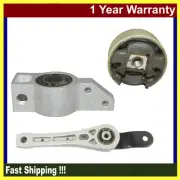 3PCS Set Engine Motor Mount For Volkswagen Eos Base Convertible FWD 2.0L M2937 (for: Volkswagen)