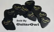 FENDER HEAVY 351 Black GUITAR PICKS Celluloid 18 picks