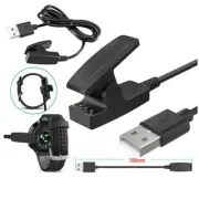 USB Charging Charger Cable Clip for Garmin Forerunner 35 230 235 630 645 735XT