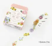 Washi Tape Flowers 15mmx7m MT546