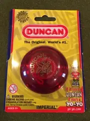 Duncan Imperials Yo-Yo Red Made In Usa