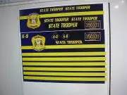 Delaware State Police 10 SCALE RC Car Decals Custom 1:10