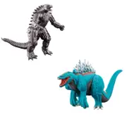 Movie Monster Series Godzilla Terestris Mechagodzilla Soft Vinyl Figure 2 Set