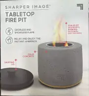 Sharper Image Tabletop Fire Pit MFP01004 Sharper Image MFP01004 740275300022