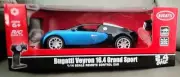 Radio Remote Control Braha 1/14 Bugatti Veyron 16.4 Grand Sport RC Blue/BLACK