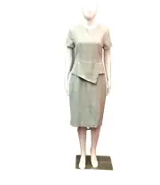 NWT TED BAKER GRAY PLAID DRESS - SIZE 2