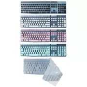 Keyboard Cover for MK345 K345 Wireless Ergonomic Keyboard Waterproof Silicone