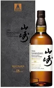 Yamazaki 18 Year Old Single Malt Japanese Whiskey 100th Anniversary Edition 700ml