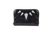 Loungefly Marvel Black Panther Cosplay Metallic Zip Around Wallet Bill Organiser