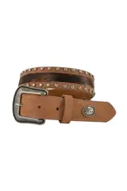 Kids Dillon Belt, Light Tan,Pure Western
