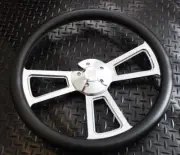 18 inch Polished Steering Wheel Big Rig Freightliner, Kenworth, Peterbilt, Volvo
