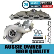 Billet Turbo+Manifold, Gasket&Stud For Mitsubishi Challenger 4D56 2.5L VT16