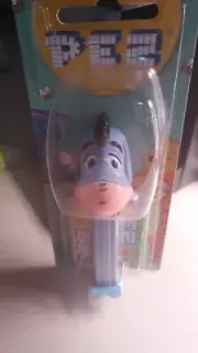 DISNEY EEYORE PEZ DISPENSER WITH 2 PACKS OF TABLETS WINNIE THE POOH