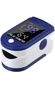 Blood Oxygen Monitor for Sports As Mountain Climbers, Skiers, Bikers (Blue)