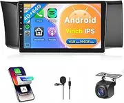 4G+64G for Toyota GT86 / Subaru BRZ 2012-2016, Rimoody Android 13 Car Stereo Radio Wireless Carplay Andorid auto 9'' HD Touchscreen Mirror Link GPS Navigation WiFi BT FM/RDS EQ-32 SWC Backup Camera