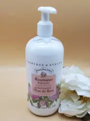 Crabtree & Evelyn Rosewater Body Lotion 16.9 fl oz New