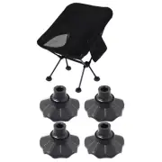 4Pcs Floor Chair Leg Camping Flooring Chair Floor Protector Mats Table Legs