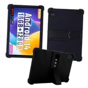 Case for FEARWIKY FKYC12 10.36'' Android 14 Tablet, Kids Friendly Soft Black