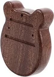 Toyvian Kalimba Base Plate Replacement for Keys Thumb Piano Solid Wood Platform Accessory for Beginners and Stylish Design for Home and Stage Performance