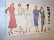WOMENS UNCUT BUTTERICK 4193 SEWING PATTERN CAREER DRESS SIZE 14 16 18