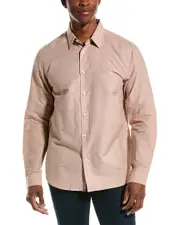 Theory Irving Essential Linen-Blend Shirt