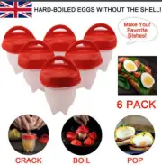 Perfect Hard Boiled Egglettes Egg Cooker 6 Eggies Without Shells & Separator