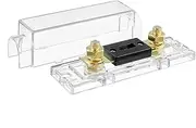 Large Fuse Holder Set - 100a/200a/300a Optional Gold-Plating Fuse & Holder Kit - Fuse Set for Car Vehicle Marine Audio Video System Dobooo