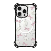 iPhone 16 Pro Bounce Case MagSafe Compatible Rabbit Ribbon
