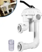 for 261050 2-Inch HiFlow Multiport Valve with Plumbing Suitable for Pool/Spa D.E