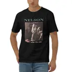 NELSON AFTER THE RAIN 1990 GLAM ROCK BANG TANGO 極致流行印花 O 領短袖