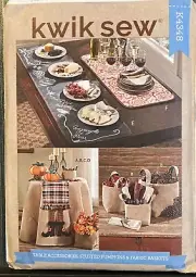Kwik Sew K4348 Table Accessories Stuffed Pumpkins & Baskets Pattern Uncut