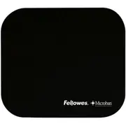 Fellowes 5933901 Mouse Pad w/ Microban Product Protection - Black [5933901]