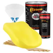 HOT ROD FLATZ Daytona Yellow Gallon Kit URETHANE Flat Auto Car Paint Kit