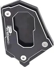 R 1250 GS HP Motorcycle Kickstand Side Stand Extension Enlarger Pad Plate for BMW R 1250GS R1250 GS Adventure R1250GS HP -2021 Stands (Color : Black)