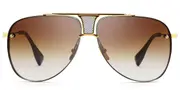 Dita Decade-Two DRX-2082-B-BLK-GLD-62 Men's Sunglasses Black Size 62