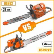 92cc Petrol Power Chainsaw with 25" Bar Chain Compatible with MS660 Milling Wood