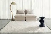 Kotor Ivory Diamond Rug
