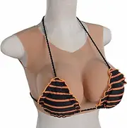 [ZSWN] Silicone Breast Forms Crossdresser Breastplate E Cup Touch Realistic Mastectomy Prosthesis Breast for Transgender