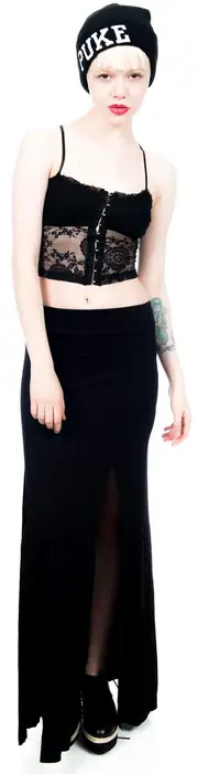 [Lip Service] Hook and Eye Front Top