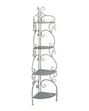 Safavieh Indoor/Outdoor Turuca 4-Tier Corner Shelf