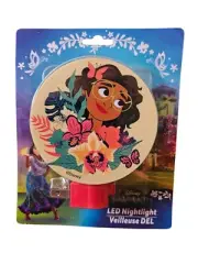 Peachtree LED Night Light w/ On/Off Switch - New - Disney Encanto Mirabel