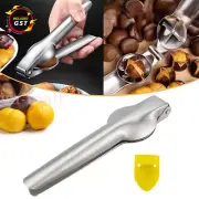 NEW Opener Stainless Steel Chestnut Cutter Pliers Nut Cracker Walnut Clip Nut
