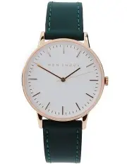 [Mon Choux] Classic Vine Grape Vegan Leather Watch 38mm in Rose Gold