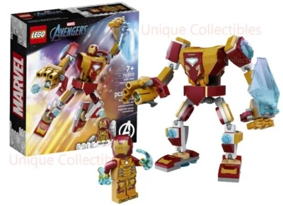 LEGO 76203 Marvel Iron Man Mech Armour Marvel Avengers Brand New