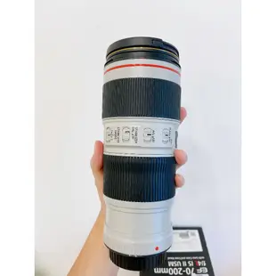 (小小白二代) Canon EF 70-200mm f/4L IS II USM 二手 鏡頭 望遠變焦 防震 輕量