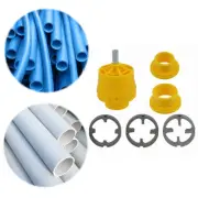 Plastic Pipe Thread Die Kit Water Pipe Die Tap Set PVC Thread Making Tool
