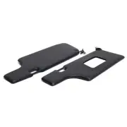 Coupe 1969-1989 Fit For Porsche 911 Black Sun Visors kit with bracket mirror LHD