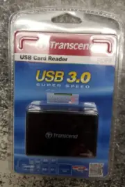 Transcend RDF8K Card Reader CF / MicroSD / SDHC SDXC SD Card Slot + USB Cable