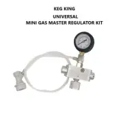 Universal Mini Gas Master CO2 Regulator for Regular CO2 Gas Bottle/Soda Stream